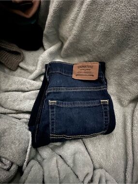 Signature by Levi Strauss Dark Blue Kids Jeans